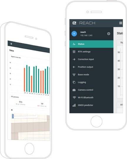 reachview rs+ emlid atyges