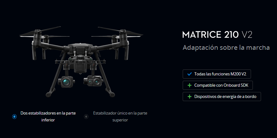 Dji matrice 210 v2 precio sale