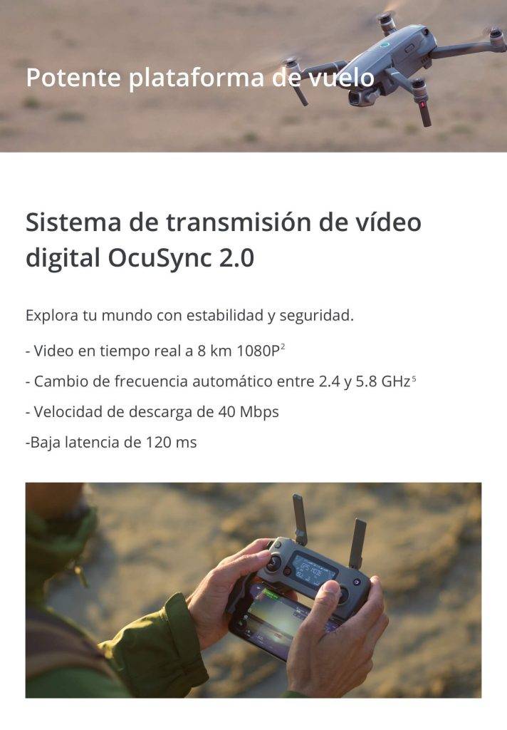 dji mavic 2 pro sistema occusync