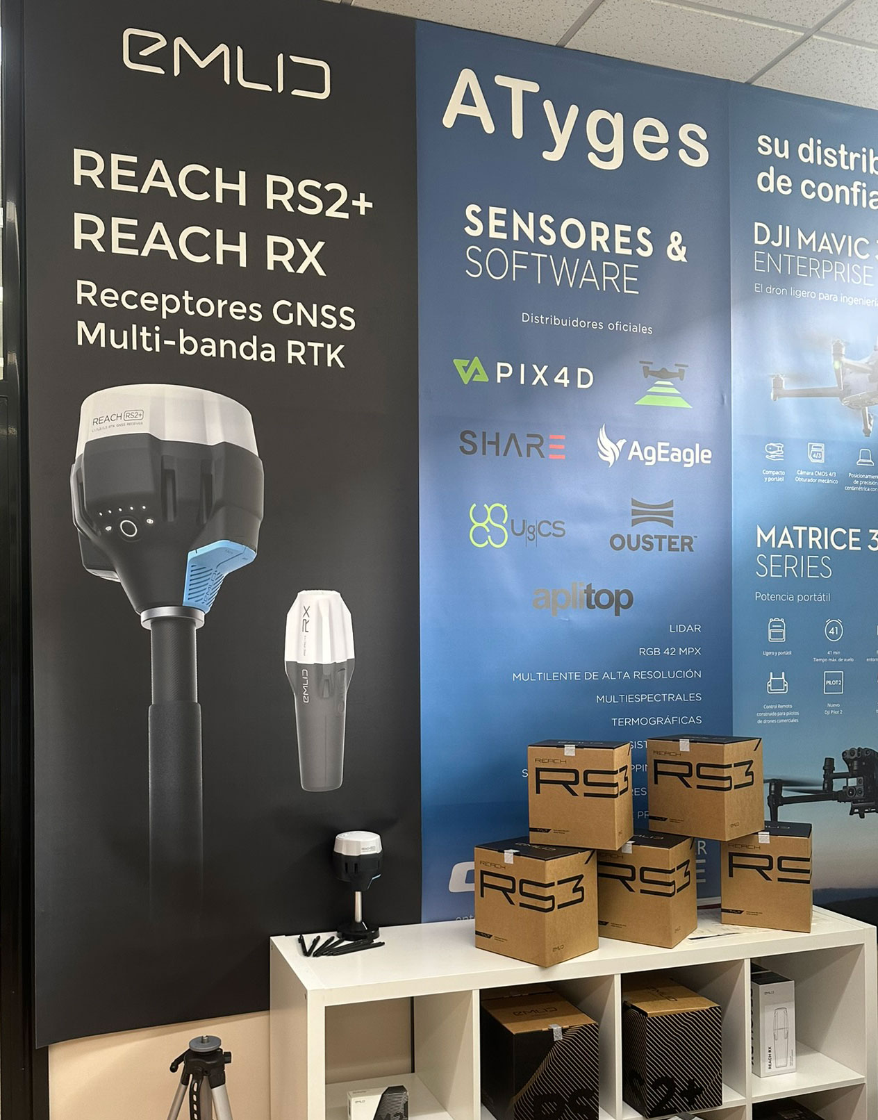 GPS EMLID Reach RS3 - Disponible en ATyges