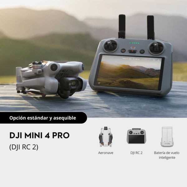 DJI Mini 4 Pro - con DJI RC2 - ATyges