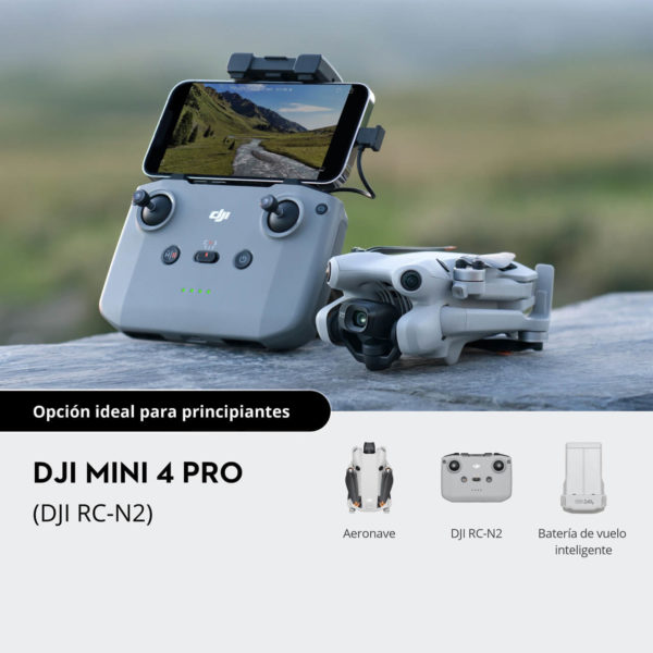 DJI Mini 4 Pro - con DJI RCN2 - ATyges