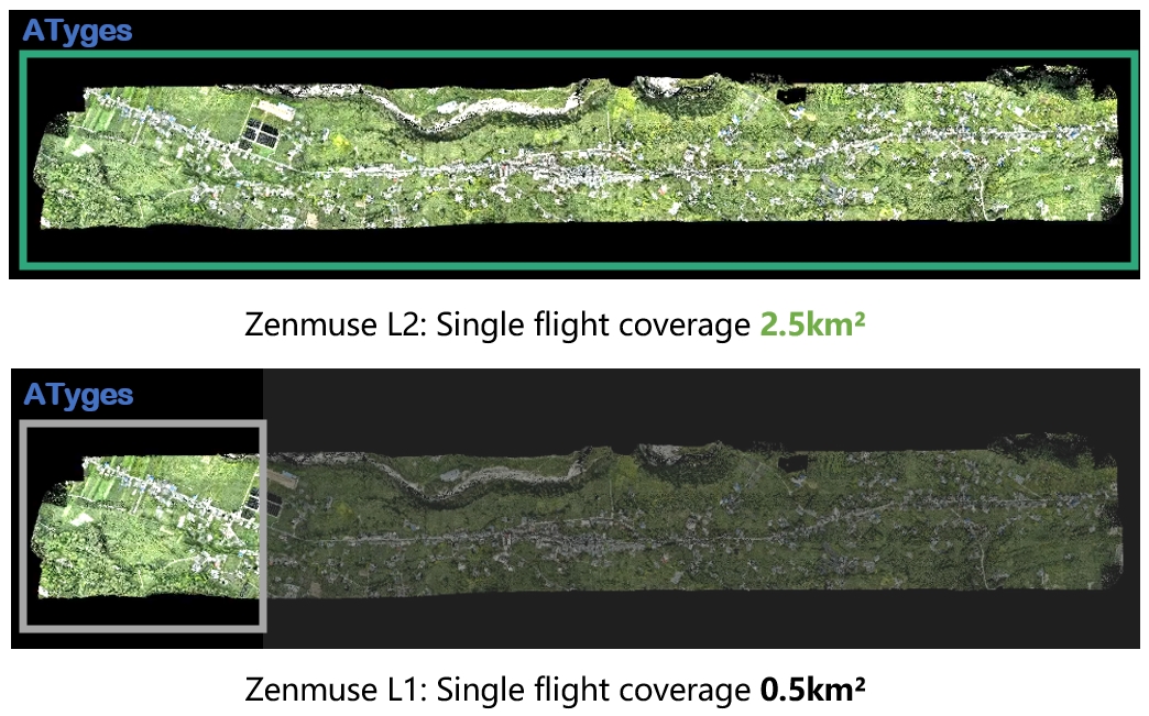 Zenmuse L2 - 5x High efficiency and high precision
