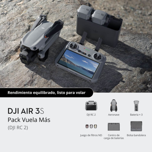 DJI AIR 3S Vuela Mas RC2