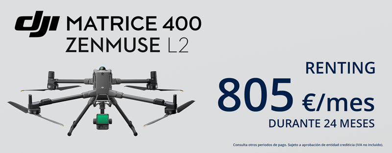 Oferta: Renting DJI Matrice 300 + Zenmuse L2