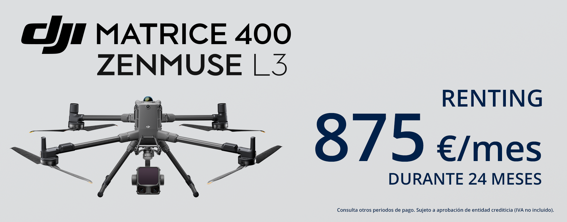 Pack Matrice 400 + Zenmuse L3 - Imagen 5