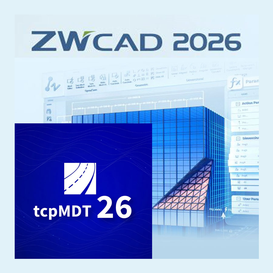 ZWCAD 2026 Profesional + TcpMDT V26 - Pack