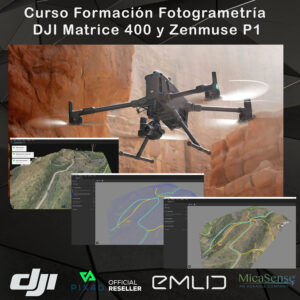 Curso Fotogrametría - Matrice 400 RTK & Zenmuse P1
