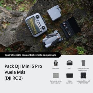 DJI MINI 5 PRO RC2 PACK VUELA MAS